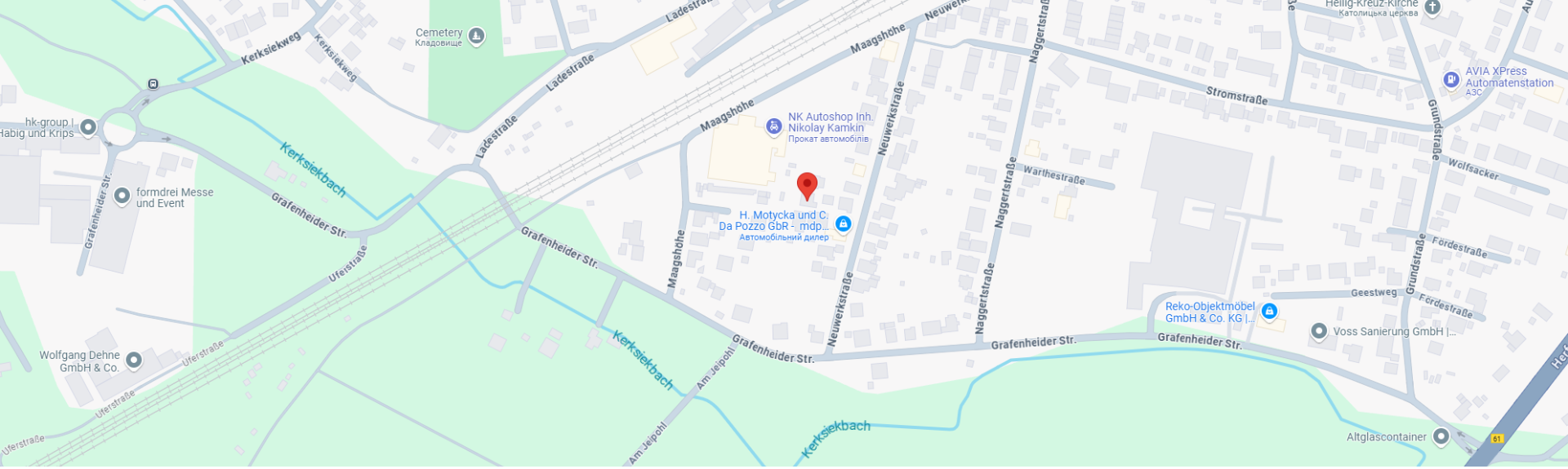 Standort auf Google Maps